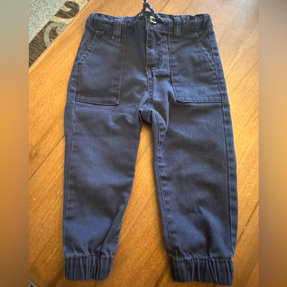 18-24 month navy Janie and Jack jogger pants